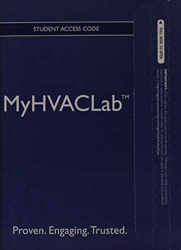 Prentice Hall Pearson-Fundamentals Of Hvacr Myhvaclab Access Card