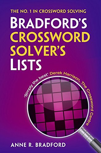 Anne R. Bradford-Collins Bradfords Crossword Solvers Lists