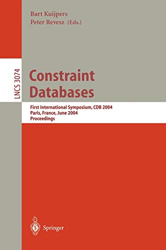 Constraint databases - CDB 2004 (2004 Paris France)