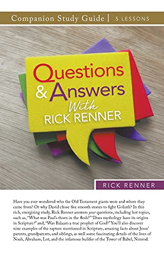 Rick Renner-Questions and Answers with Rick Renner Study Guide