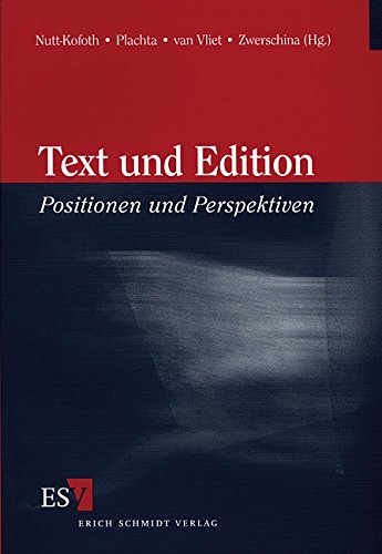 -Text und Edition