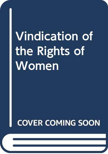 Mary Wollstonecraft-Vindication of the Rights of Women