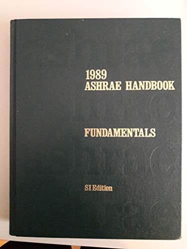 AshRAE-1989 ASHRAE Handbook