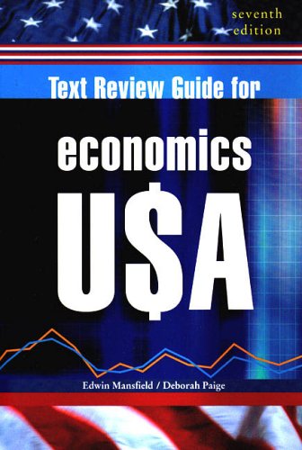 Deborah Paige-Text Review Guide for Economics U$A, Seventh Edition