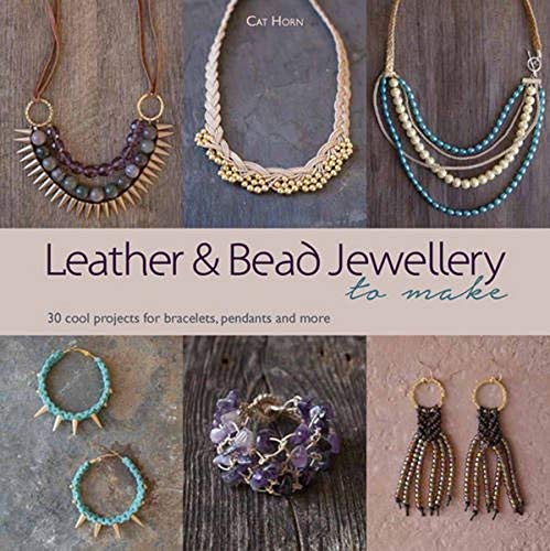 Cat Horn-Leather & bead jewellery to make