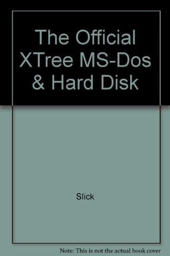 The Official XTree MS-Dos & Hard Disk