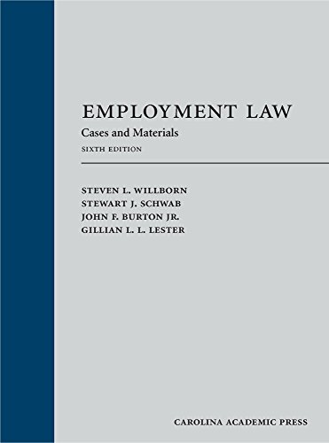 Employment Law - Steven Willborn