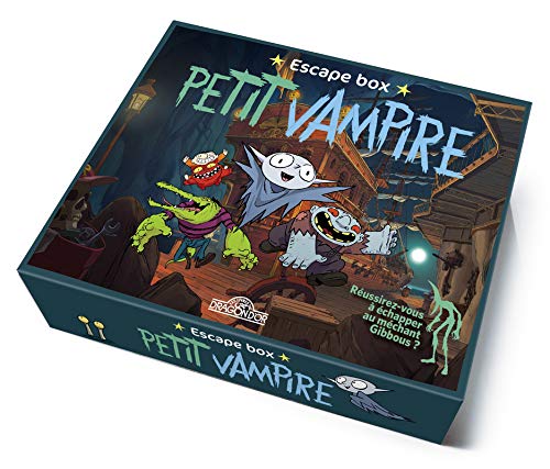 Joann Sfar-Petit Vampire - Escape box - Escape game enfants - De 2 à 5 joueurs - Dès 8 ans
