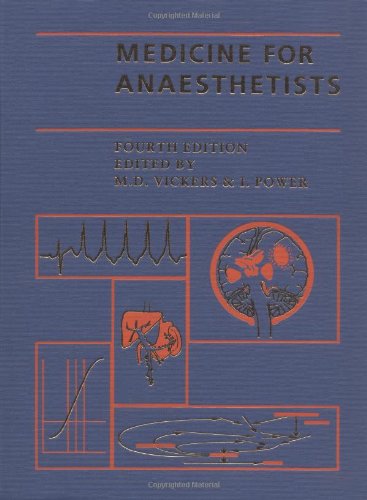 Medicine for anaesthetists