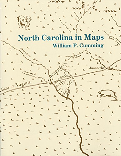 William Patterson Cumming-North Carolina in maps