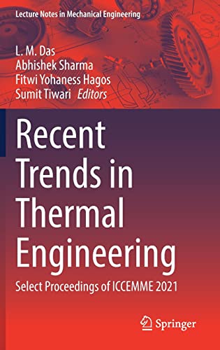 Recent Trends in Thermal Engineering - Ritunesh Kumar
