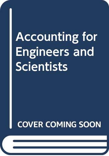 Accounting for Engineers and Scientists - Thomas R. Finnegan