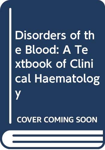 Disorders of the blood