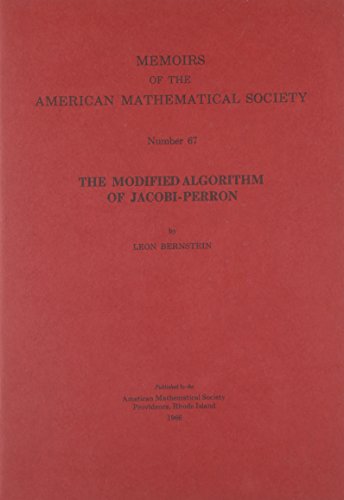 L. Bernstein-Modified Algorithm of Jacobi-Perron