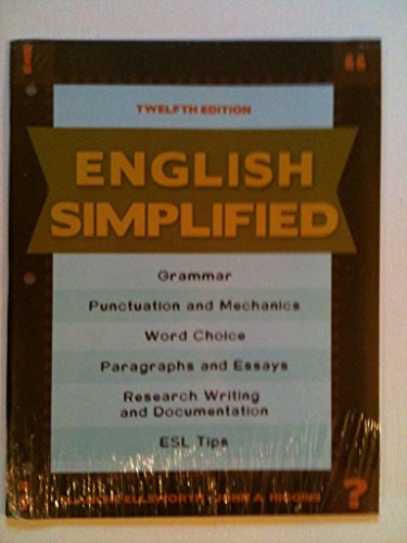 Prentice Hall Pearson-English Simplified & Mywritinglab Access Pk
