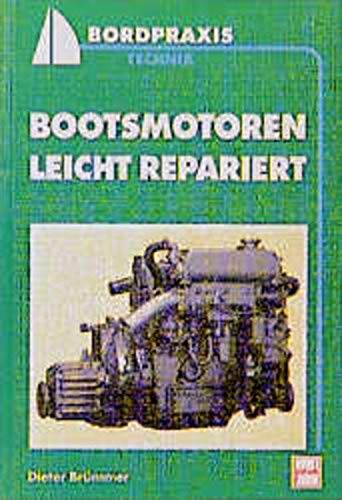 Bootsmotoren leicht repariert. - Dieter Brümmer