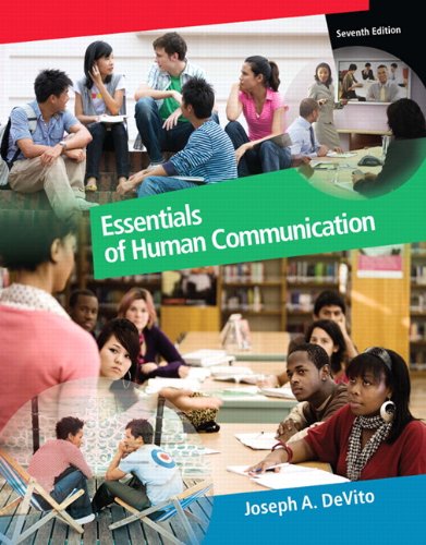 Joseph A. DeVito-Essentials of human communication