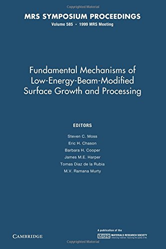 Steven C. Moss-Fundamental Mechanisms of Low-Energy-Beam Modified Surface Growth and Processing