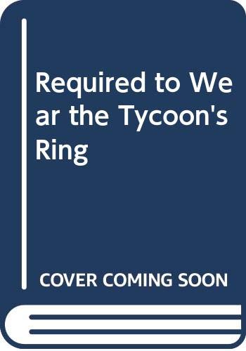 Maggie Cox-Required to Wear the Tycoon's Ring