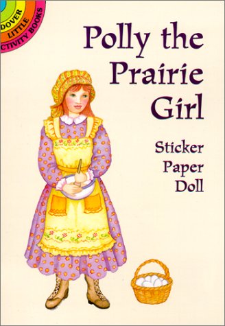 Polly the Prairie Girl Sticker Paper Doll - Marty Noble