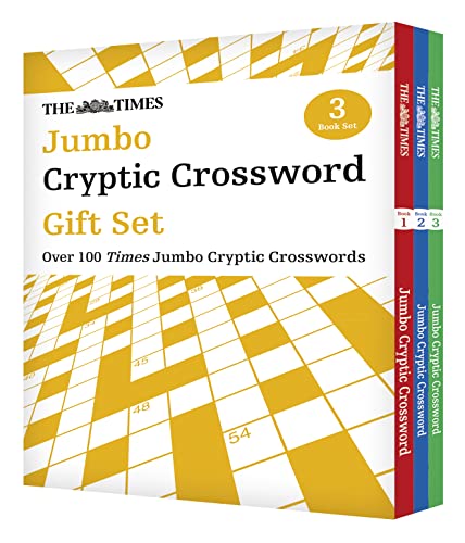Times Mind Games Staff-Times Jumbo Cryptic Crossword Gift Set