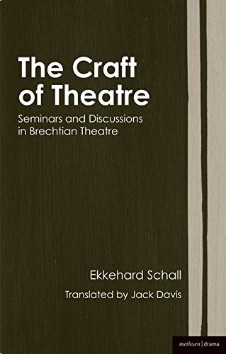 The craft of theatre - Ekkehard Schall