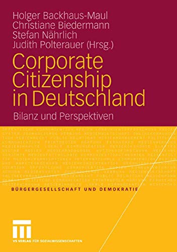Corporate Citizenship in Deutschland - 