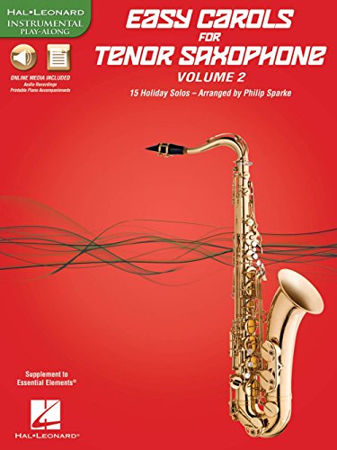 Easy Carols for Tenor Saxophone Vol. 2 - Philip Sparke
