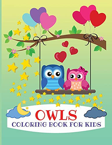 Dodon-Owls Coloring Book for Kids