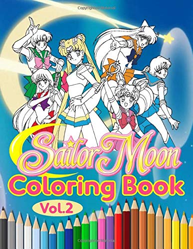 Katarina Books-Sailor Moon Coloring Book
