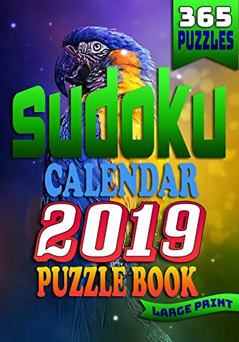 Isabella Lopez-Sudoku Calendar 2019 Puzzle Book Large Print