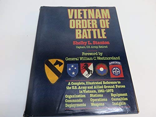 Shelby L. Stanton-Vietnam Order of Battle