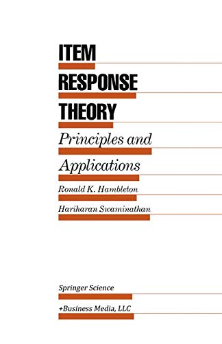 Ronald K. Hambleton-Item Response Theory