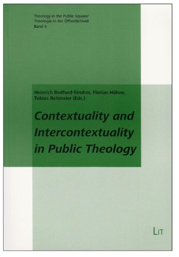 Germany) Contextuality and Intercontextuality in Public Theology (2011 University of Bamberg-Contextuality and intercontextuality in public theology