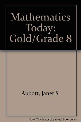 Mathematics Today - Janet S. Abbott