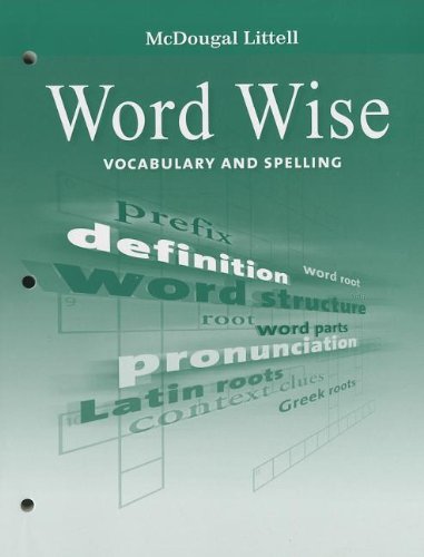 McDougal Littell-Word Wise Vocabulary and Spelling Grade 8
            
                McDougal Littell Literature