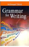 McDougal Littell-Grammar for writing