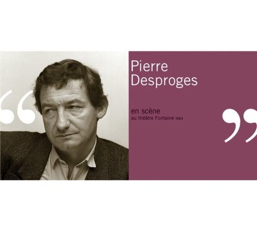 Pierre Desproges - En scène au Théâtre Fontaine 1984
