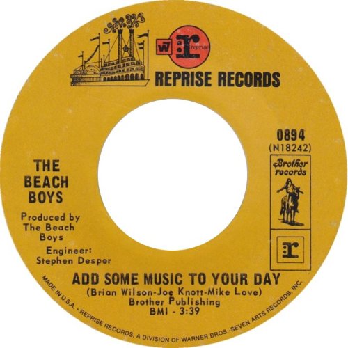 The Beach Boys - Add Some Music to Your Day