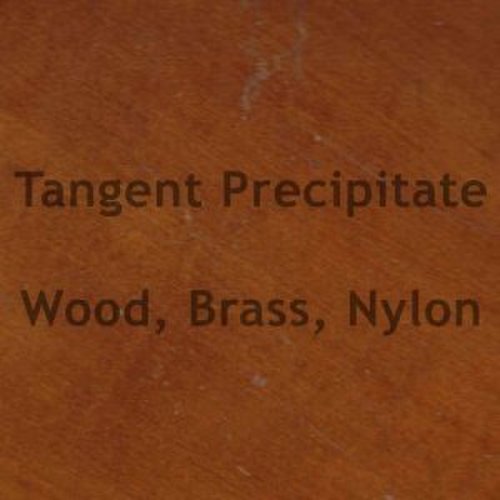 Tangent Precipitate - Wood, Brass, Nylon