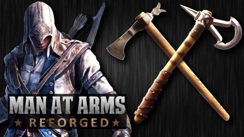 Man at Arms: Reforged Tomahawk Challenge (Revolutionary War vs. Assassin's Creed 3) (2015)