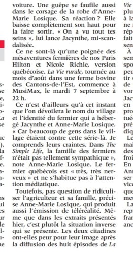 La vie rurale (2004)