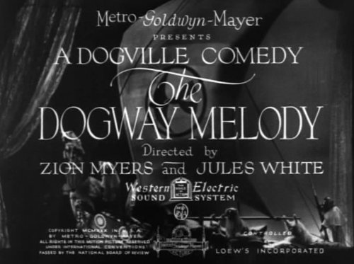 The Dogway Melody (1930)
