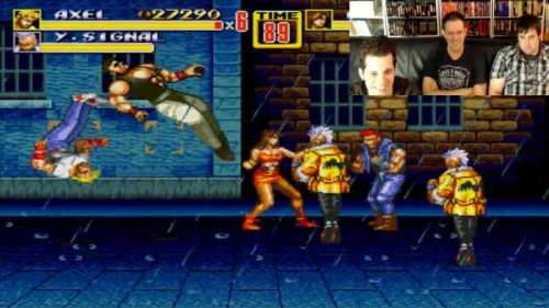 Streets of Rage 2 (Sega Genesis) Live Stream with James Rolfe, Mike Matei & Ryan Schott (2015)