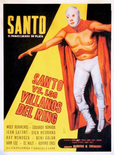 Santo el enmascarado de plata vs los villanos del ring (1968)