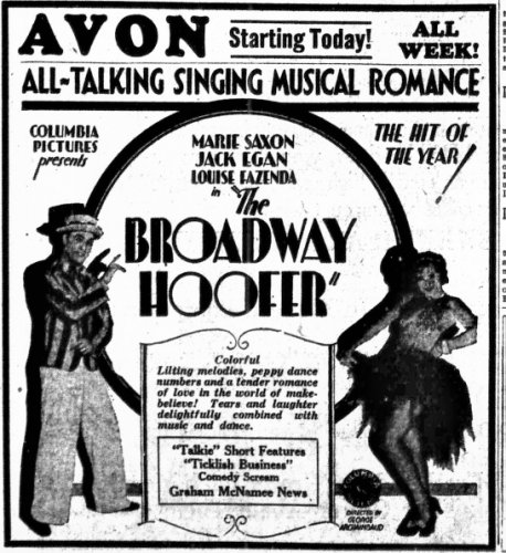 The Broadway Hoofer