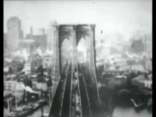Panorama from the Tower of the Brooklyn Bridge (1899)