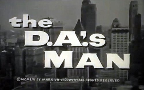 The D.A.'s Man (1959)