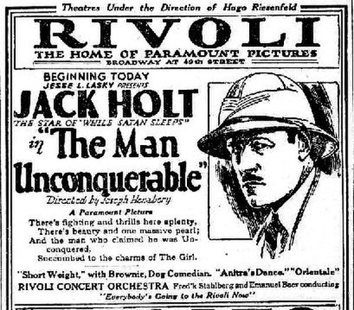 The Man Unconquerable (1922)