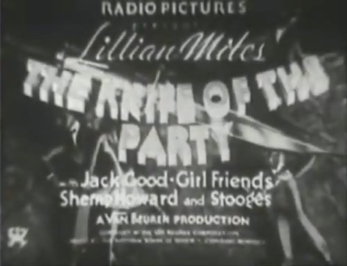 The Knife of the Party (1934)